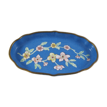 Chinese bronze enamelled catchall