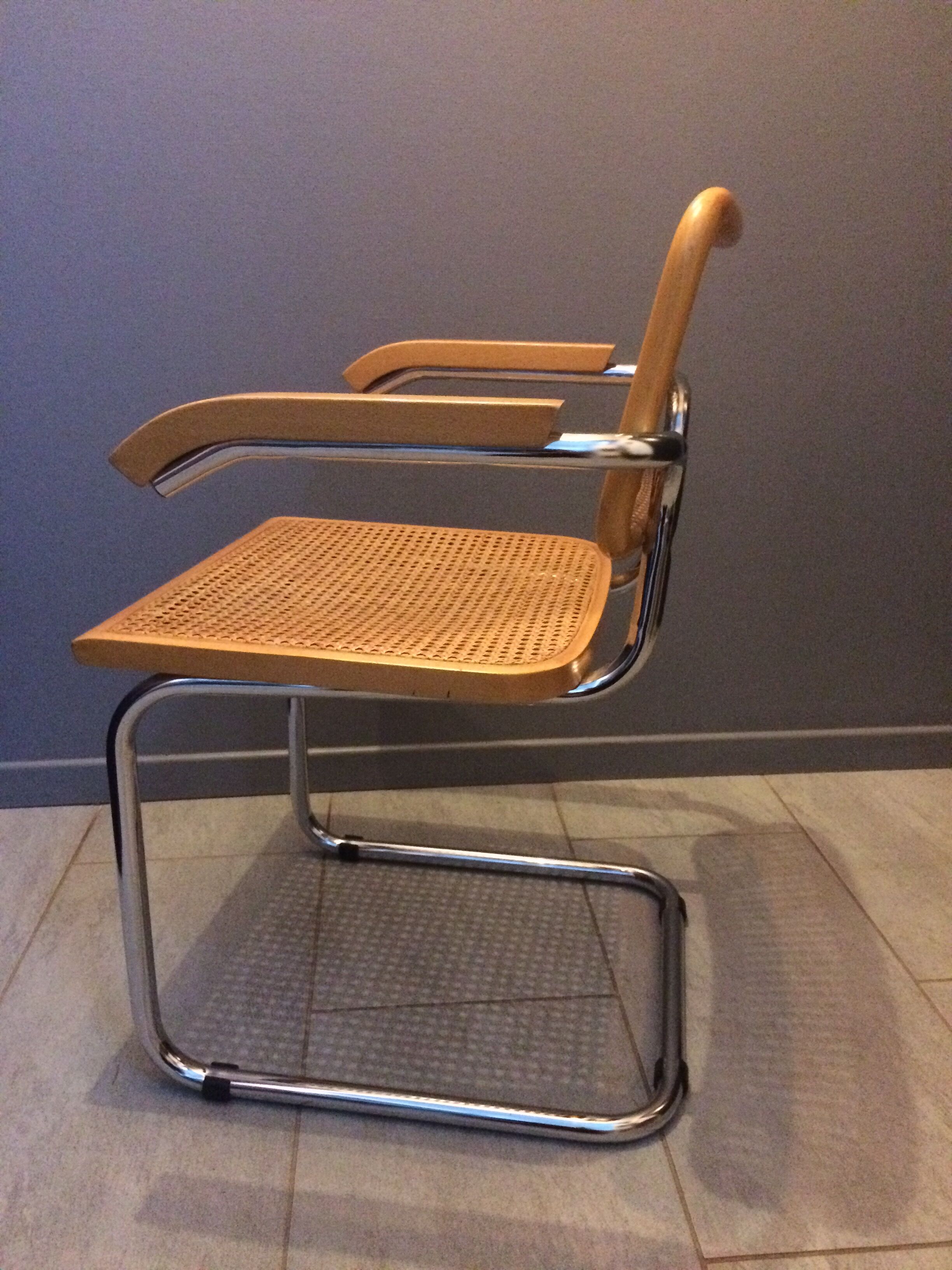Armchair B64 by Marcel Breuer