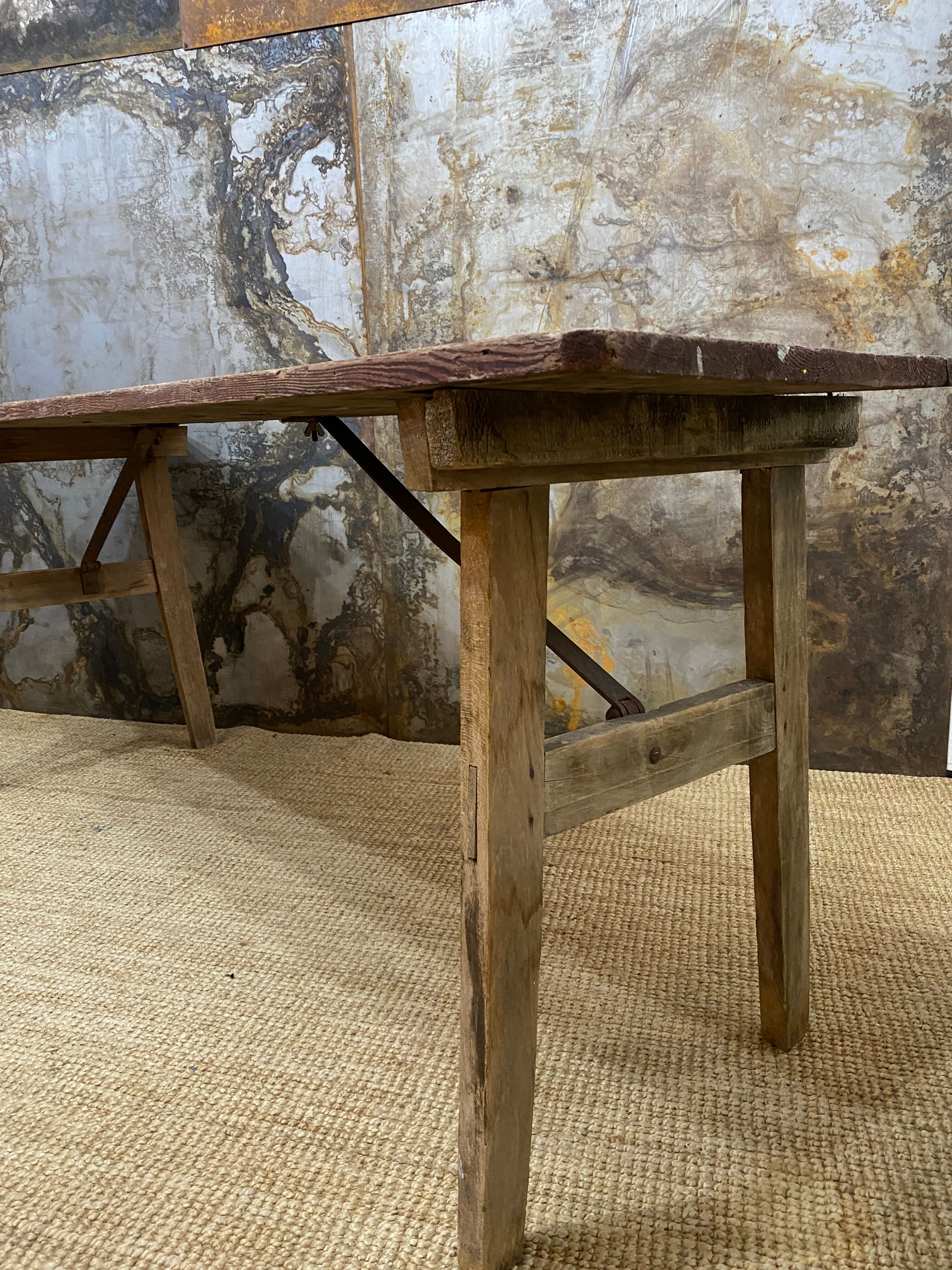 Old bistro table