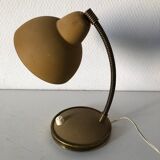 Desk lamp honey and Golden 20cm vintage 1950