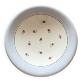 Plat à fleurs vintage