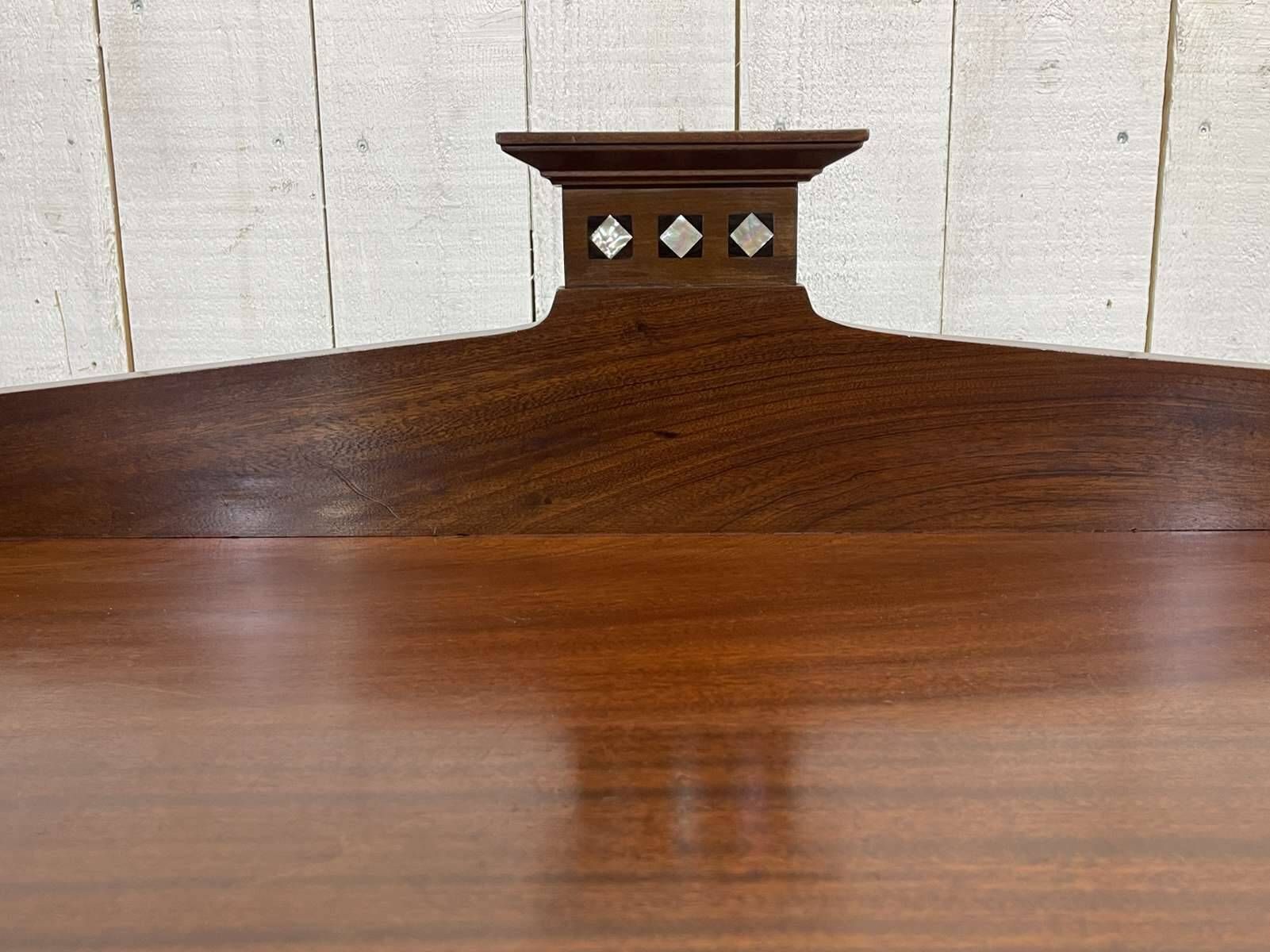 Mahogany sideboard from the Art Nouveau period in the style of Gustave Serrurier-Bovy.