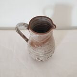 Ceramic pitcher signed Roger Jacques (Saint Amand)