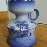 Candlestick ceramic vase hand-painted decoration