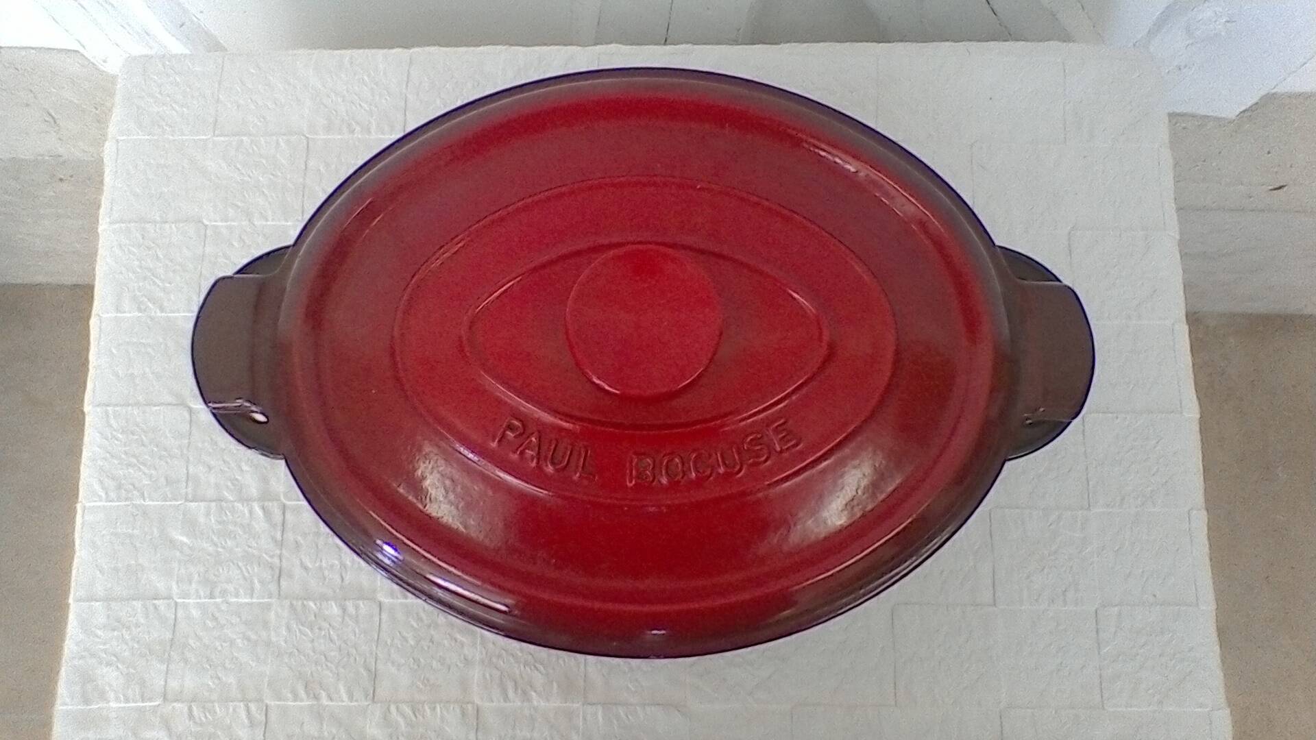 Cast iron casserole dish, paul bocuse