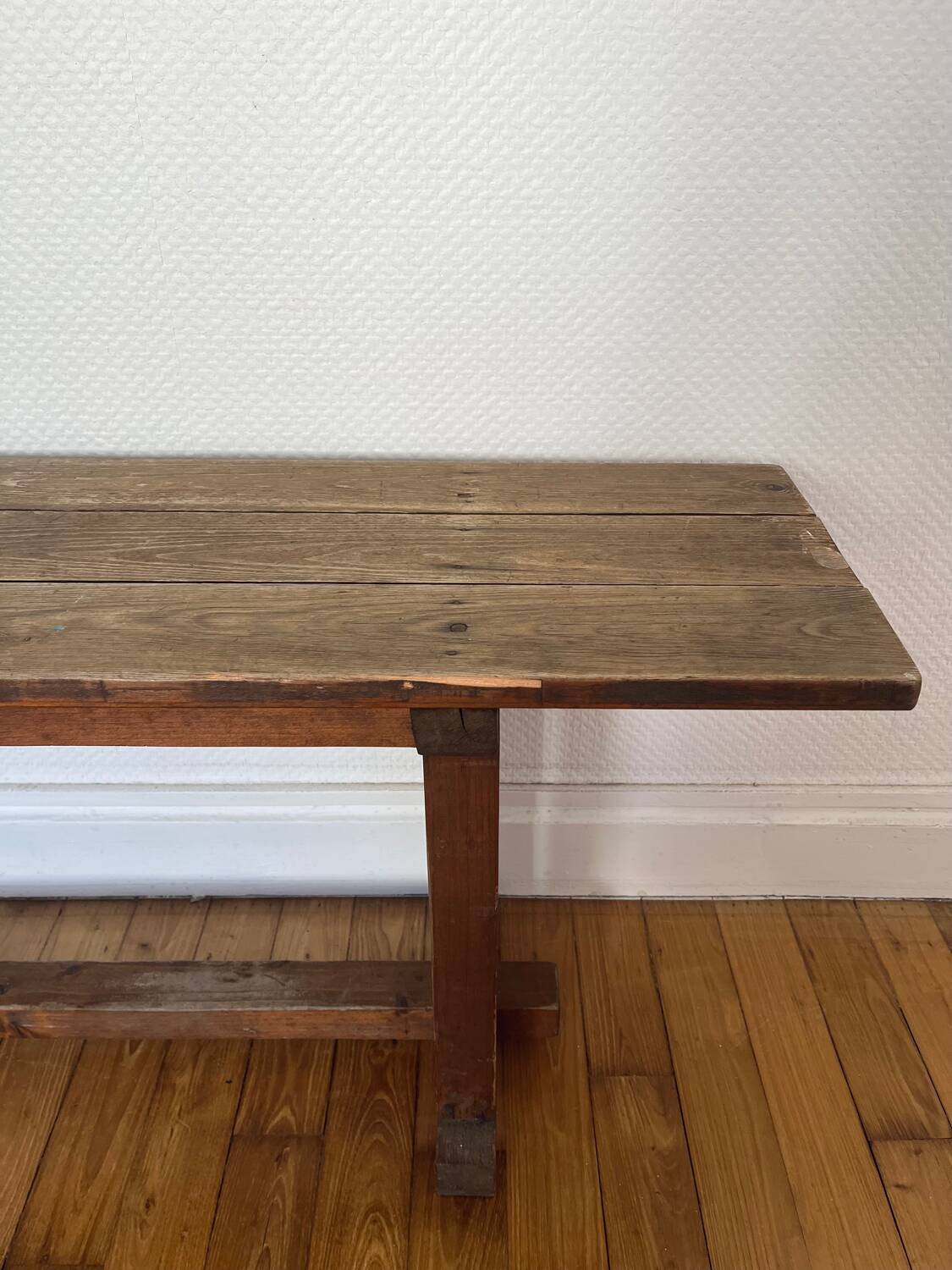 Vintage wooden bench