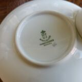 6 tasses à espresso en porcelaine bavaroise Winterling Marktleuthen