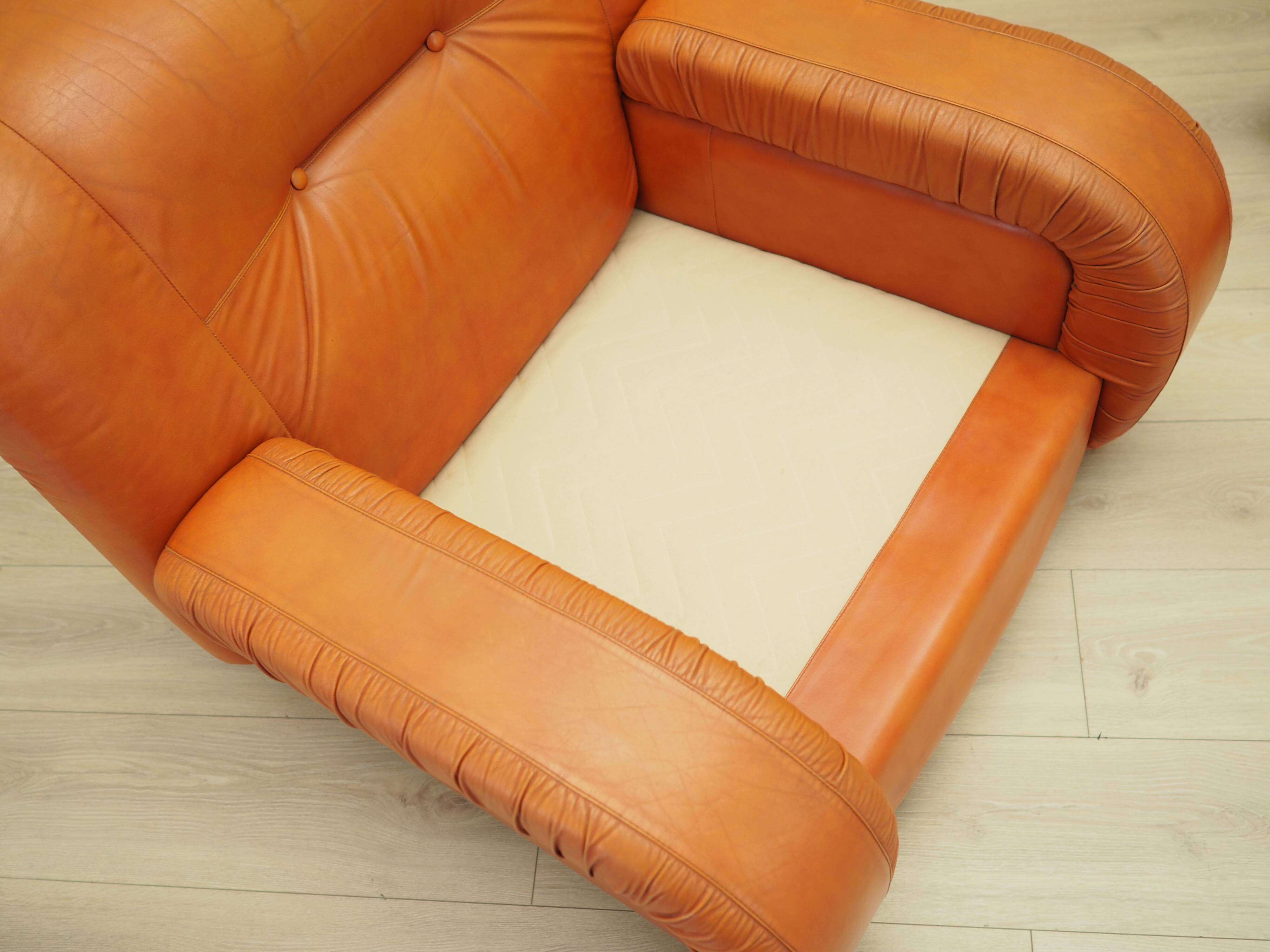 Red armchair, Danish design, 1970s, production: Denmark