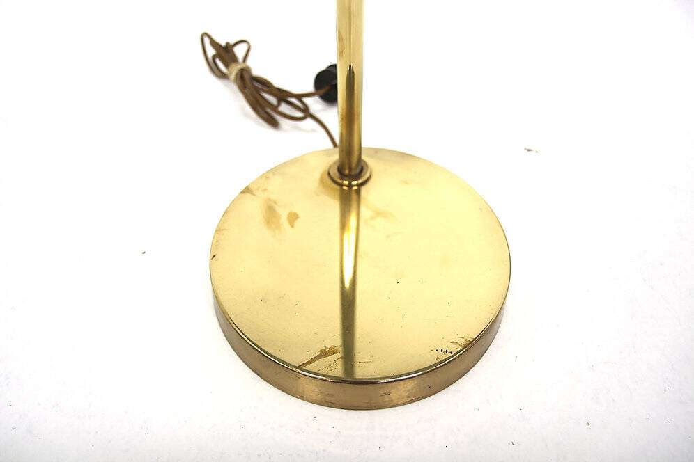 Scandinavian metal floor lamp "G-118", Bergboms, Sweden, 1950