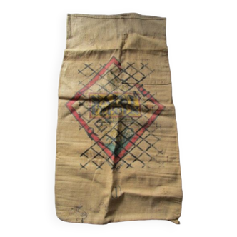 Antique burlap bag "saint frères"