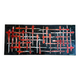 ceramic panel from the 1950s signed C de Savigny