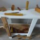 Etabli d'enfant avec ses outils