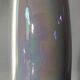 Vase, single flower holder in pearlescent glazed ceramic.