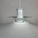 Large Vintage Pendant Light • Lyfa • Denmark • 1970