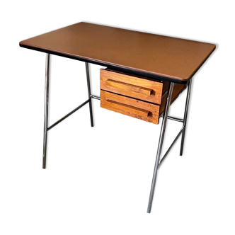 Vintage metal and wood desk