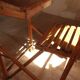 Foldable school desk from the 70s.