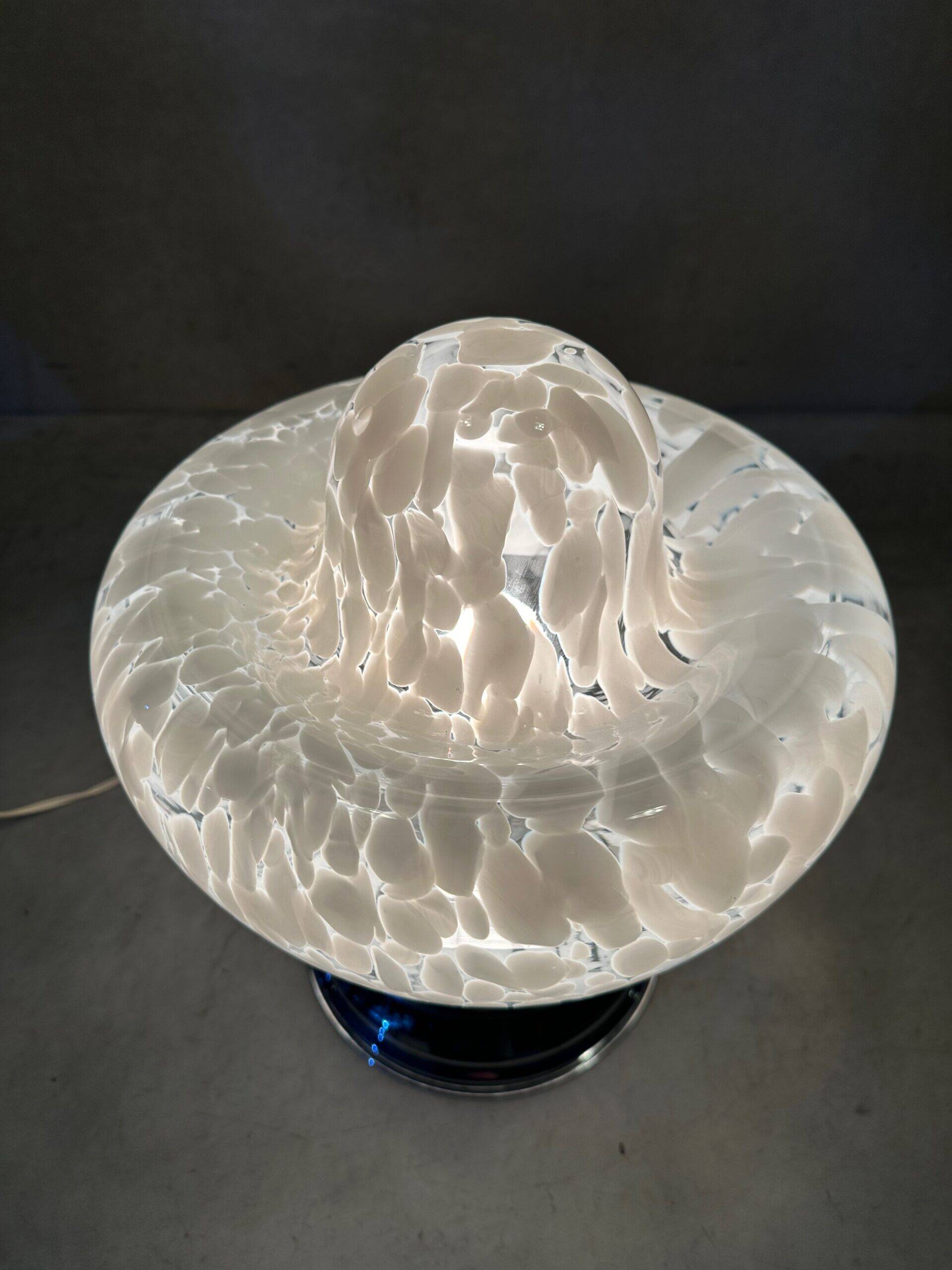 Lampe de table vintage des années 1970 – Murano
