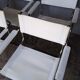 4 armchairs leather bauhaus design