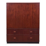 Mahogany wardrobe, Danish design, 1970s, production: Denmark