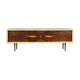 Mid-century modern Swedish rosewood and birch sideboard, 1960s