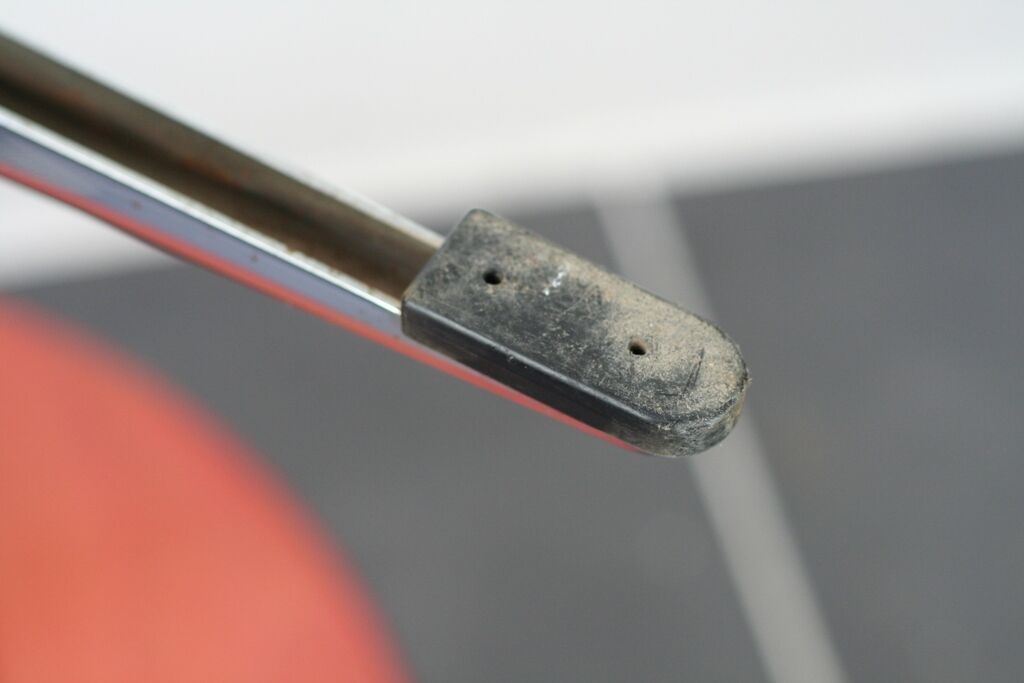 Vintage red swivel desk 70s