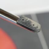 Vintage red swivel desk 70s