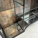 Séparateur de pièce/vitrine au design vintage