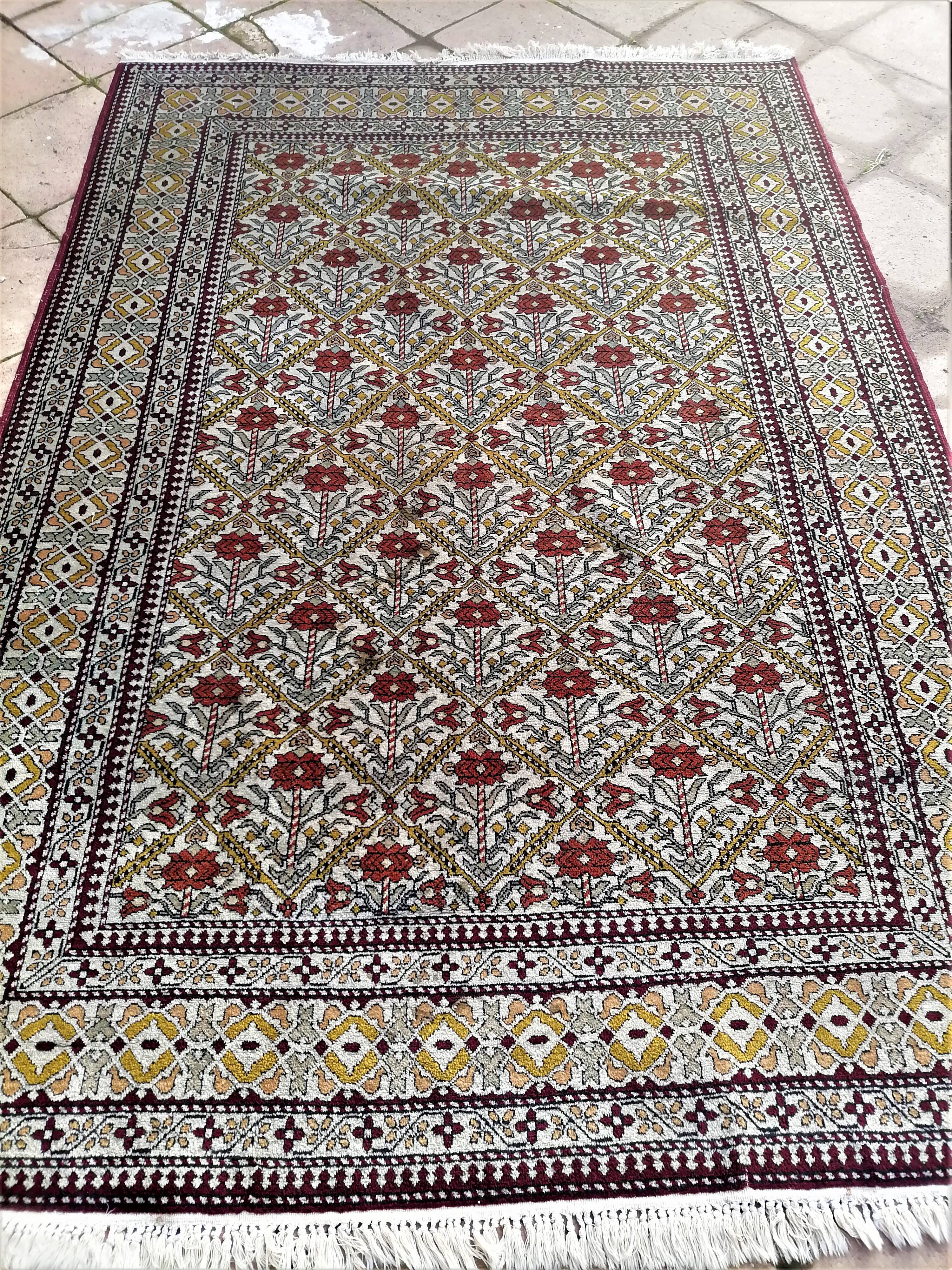 Old oriental carpet. Pakistan. (219 x 146)