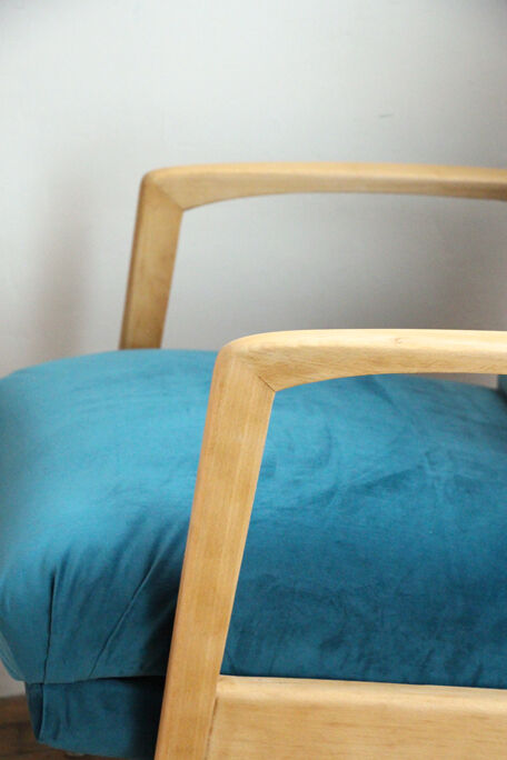 Fauteuil de lecture vintage