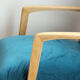 Fauteuil de lecture vintage