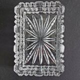 Vintage crystal ashtray