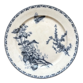 Plat sur pied en terre de fer Carmen, importé par Vermont Frères Paris