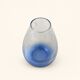 Vase pansu en verre