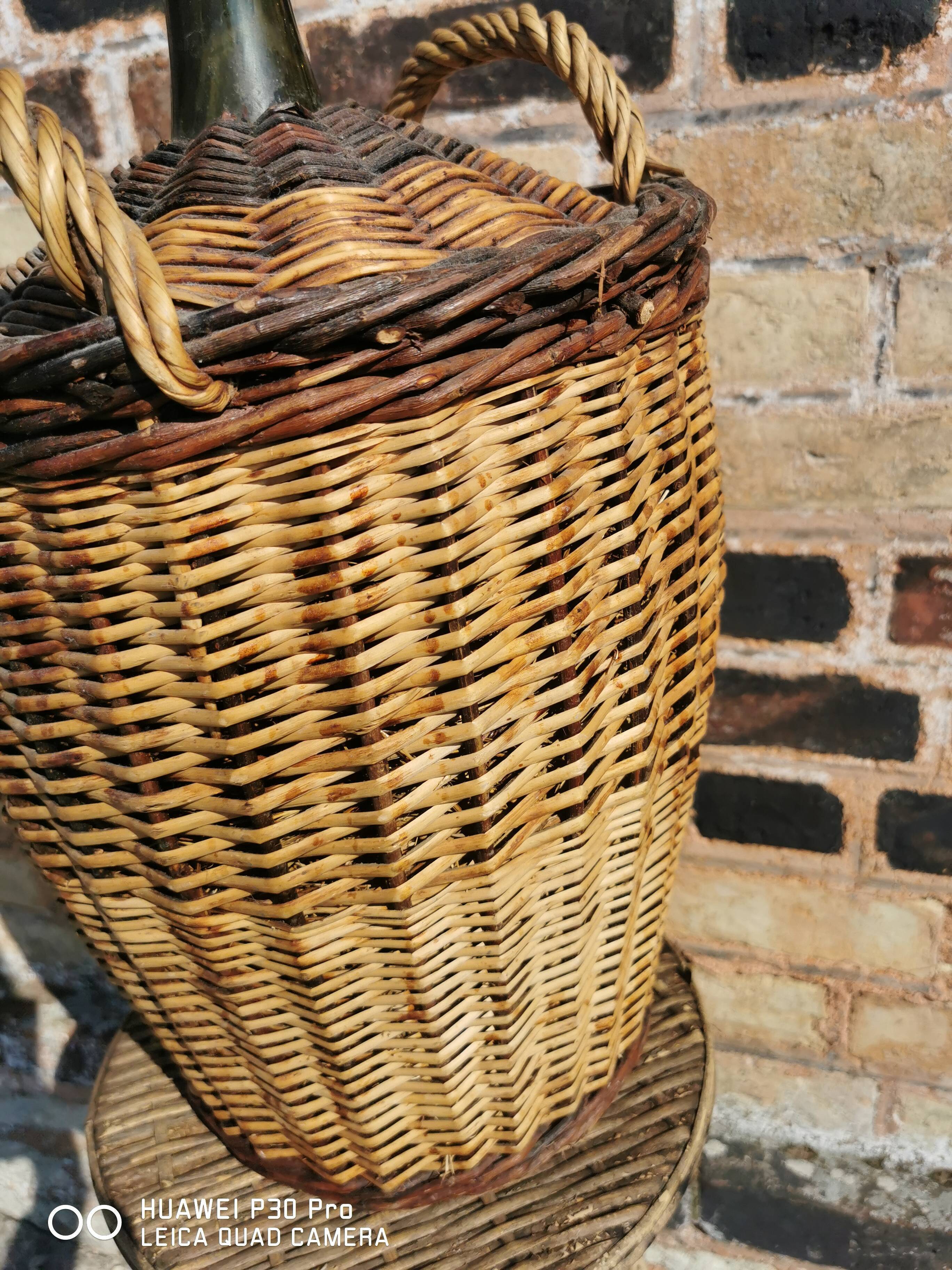 Demijohn set with wicker 20-25l