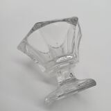 Saleron à piédouche en Cristal