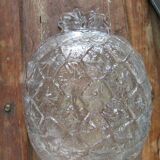 Set of three glass cups