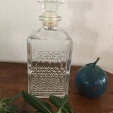 Vintage glass whiskey decanter