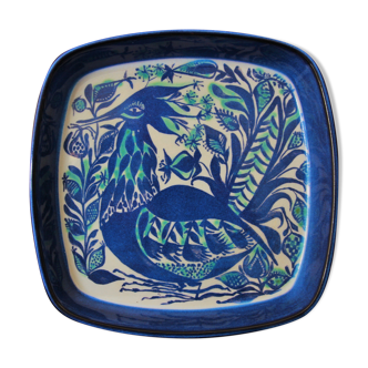 Earthenware dish by Nils Thorsson for Aluminia (c. 1960), excellent condition