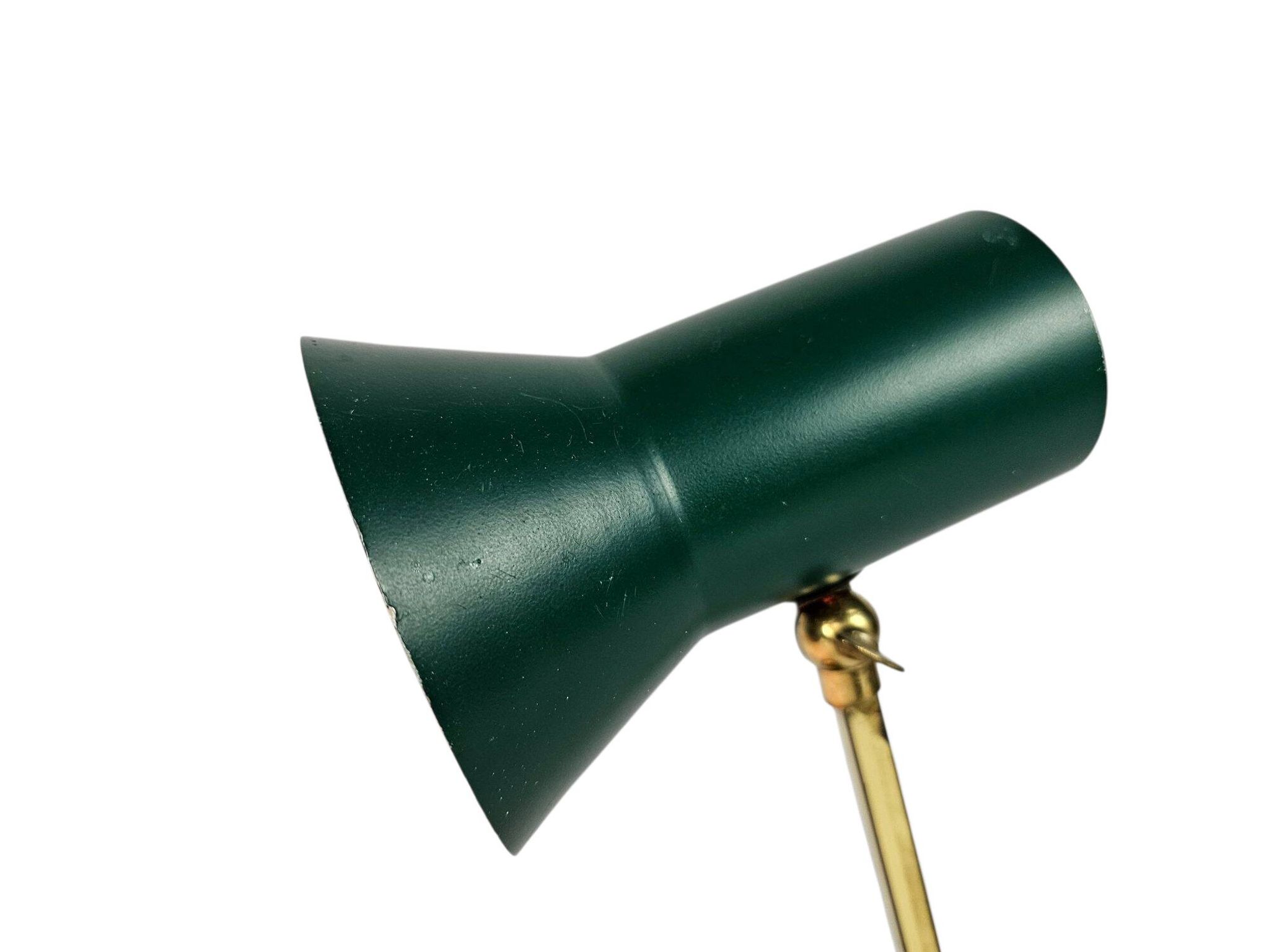 Pfäffle Leuchten - lampe de table - lampe de bureau - Allemagne - métal - laiton - années 70