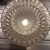 Service 3 salad bowls and Duralex cups