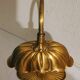 Magnificent bronze lamp by Lucas Rambouillet stone