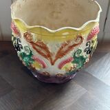 Earthenware cache-pot from the early 20th century.