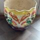 Earthenware cache-pot from the early 20th century.