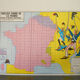 Large school poster history, geographic in 1789 two-sided