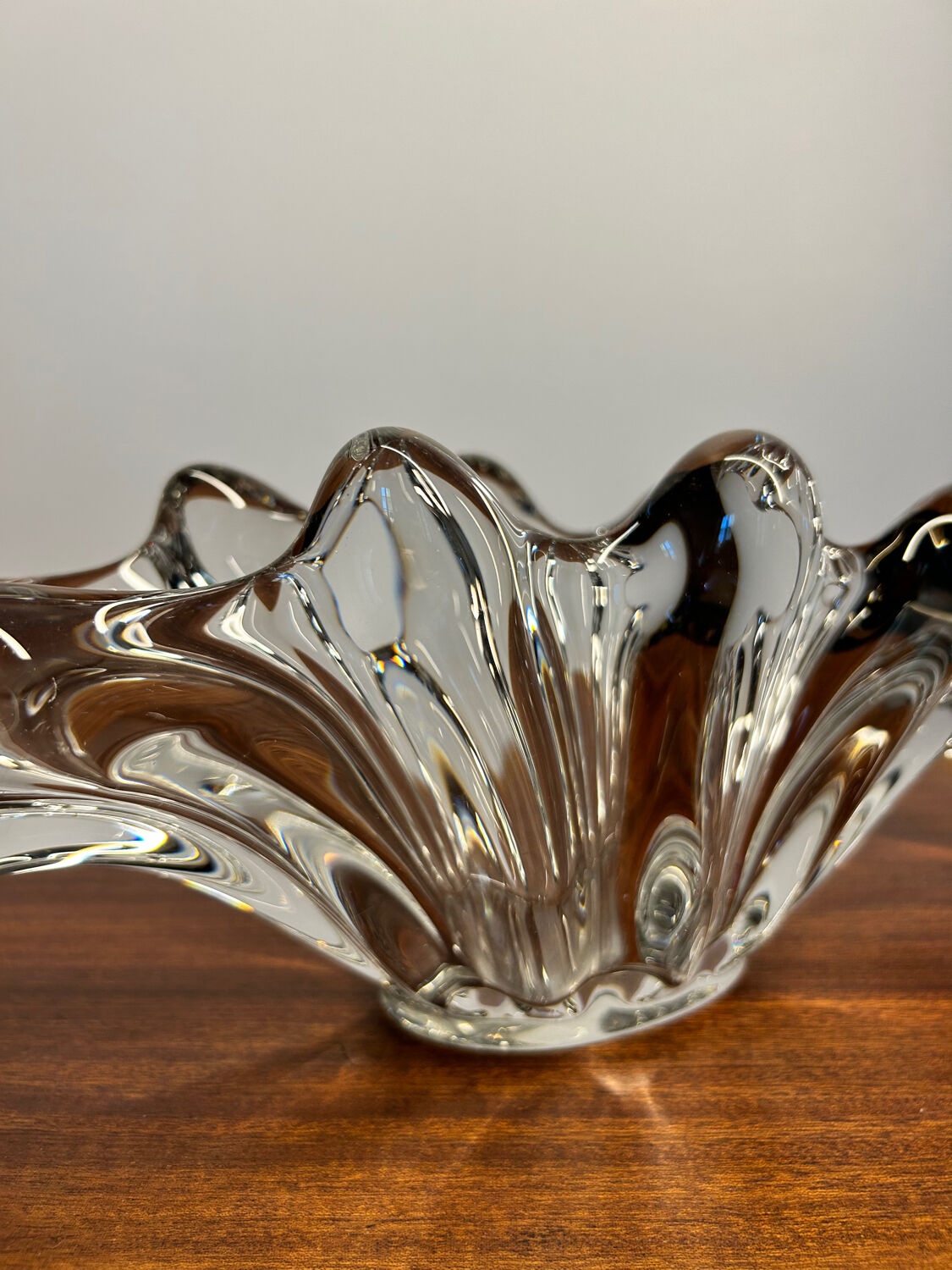 60s crystal bowl