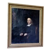Old portrait painting 1800