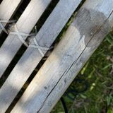Bamboo deckchair
