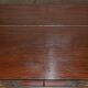 Vintage military commode FINE hardwood, brass and leather.