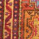 Vintage carpet sinkiang caucasian designs 92x150 cm