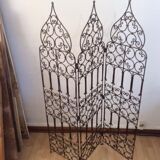Wrought iron screen
